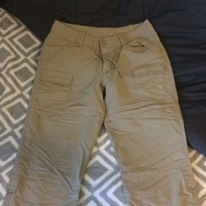 NORTH FACE HIKING PANTS SIZE 8 SHORT | convertible